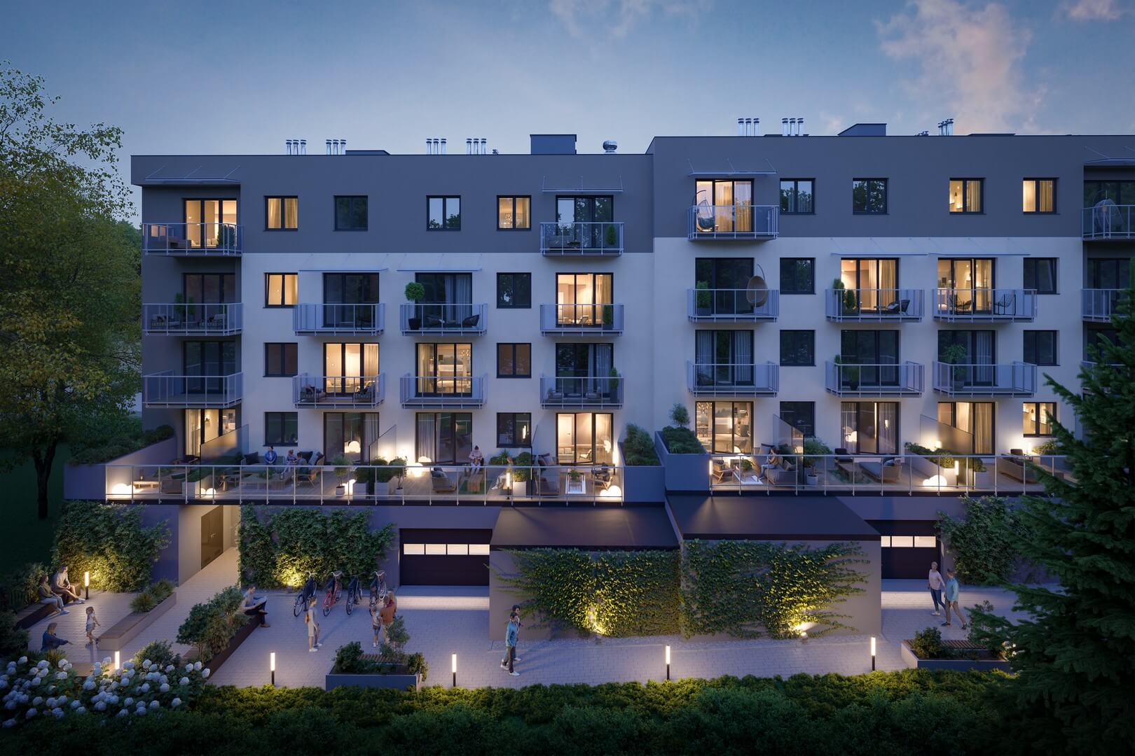 Apartamenty Zielona Górka — wizualizacja inwestycji